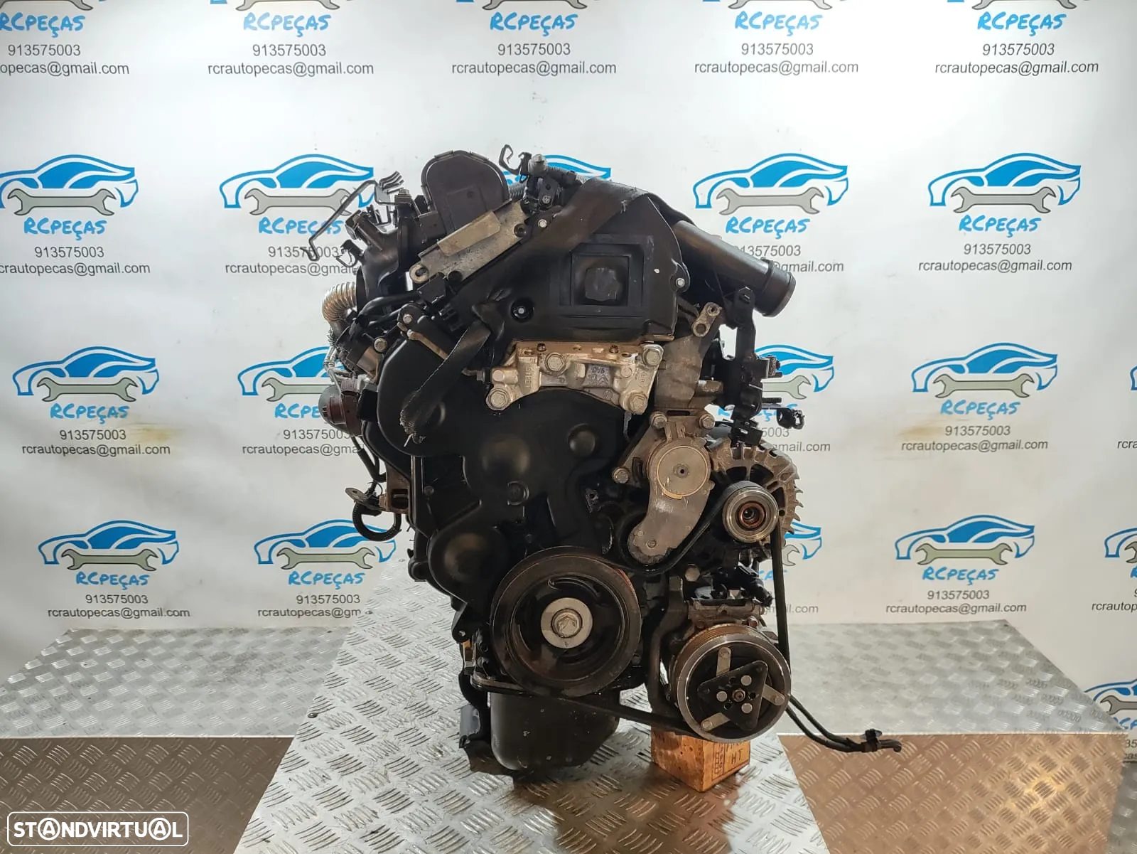 MOTOR COMPLETO PEUGEOT CITROEN 1.6 HDI 8V 92CV 9H06 9H0 10JBEJ - 3