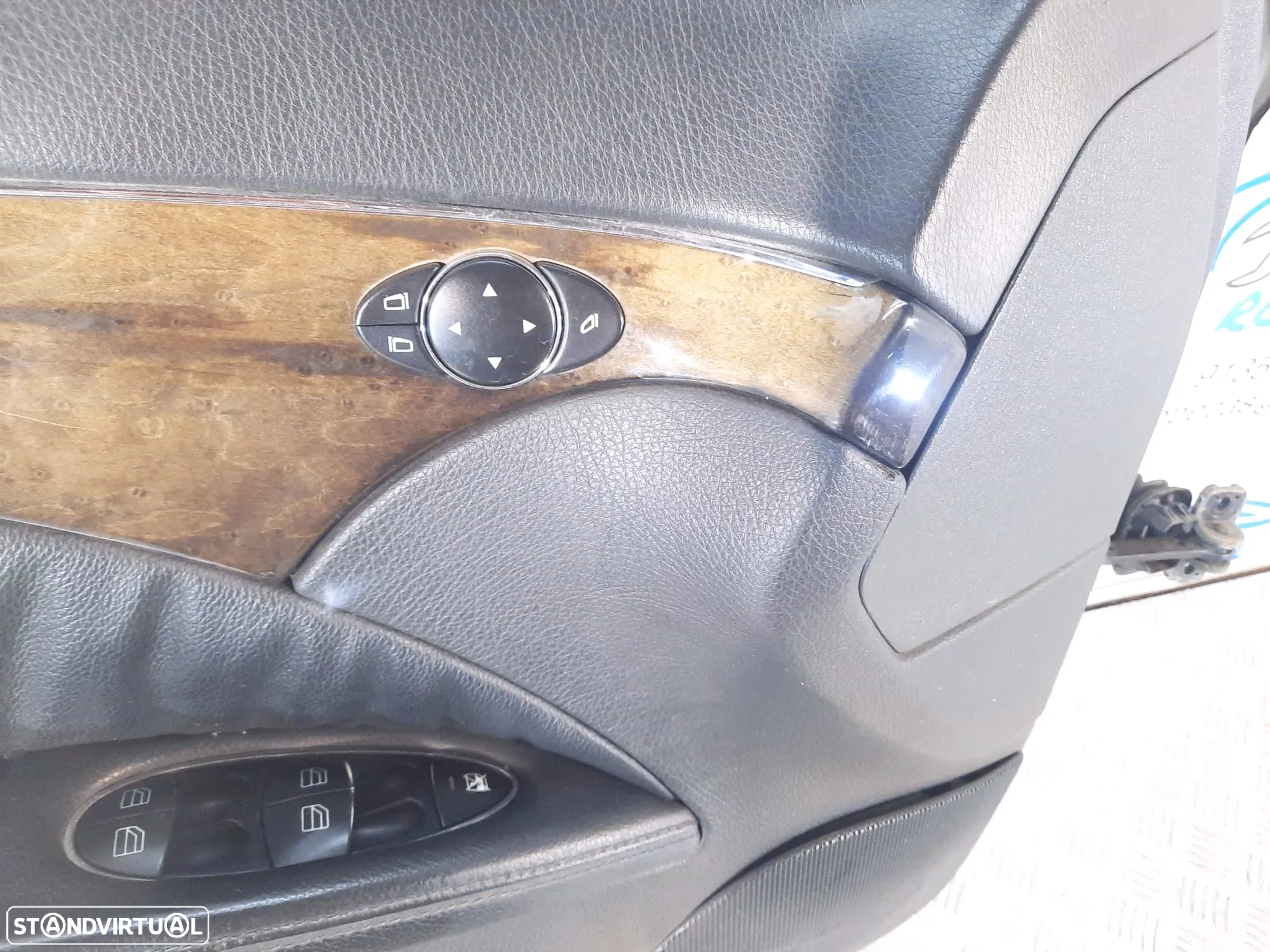 PORTA FRENTE FRONTAL ESQUERDA MERCEDES BENZ CLASS CLASSE E W211 A2117201305 2117201305 QUARTELA EUROPEIA FECHO ELEVADOR MOTOR PUXADOR - 8
