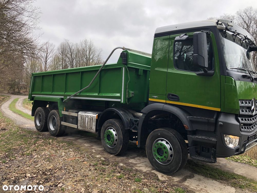 Mercedes-Benz Arocs actros wywrotka 8x4 resory zwolnica - 7