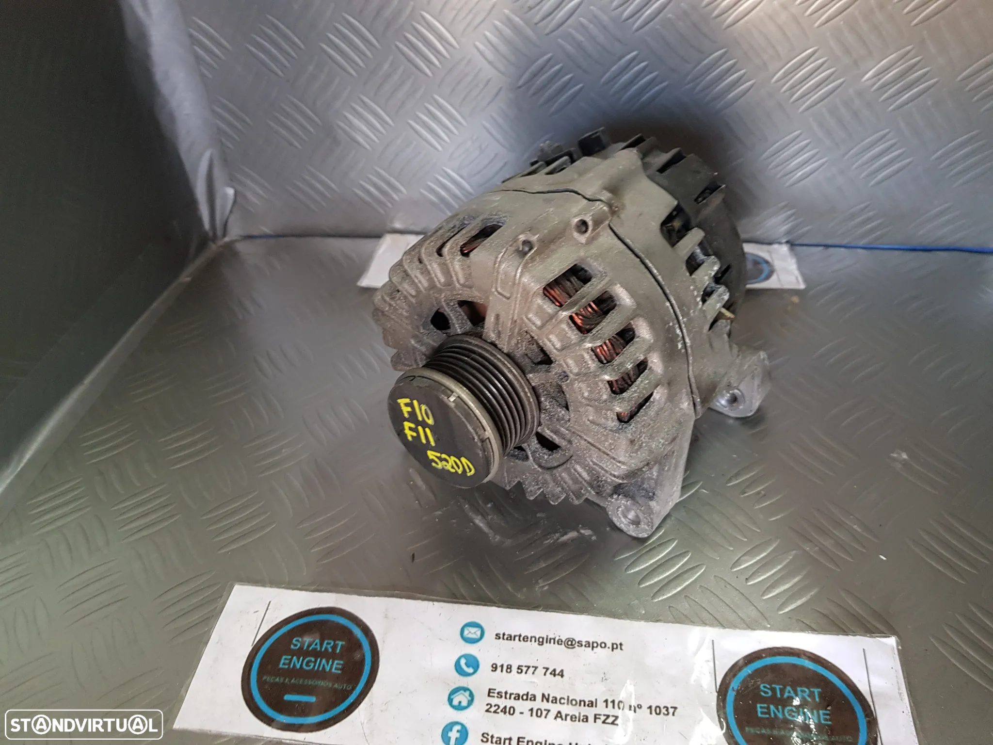 Alternado BMW Vários modelos E90 E91 E87 E82 E60 E61 E46 E36 F20 F21 F36 X1 X3 F48 E84 F10 F11 MINI F54 F55 F56 F57 - 12