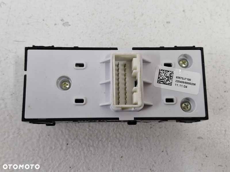 KIA PROCEED PRO CEED 3 III PRZEŁĄCZNIK PRZYCISKI PANEL SZYB LEWY PRZÓD EU 93570J7100 - 8