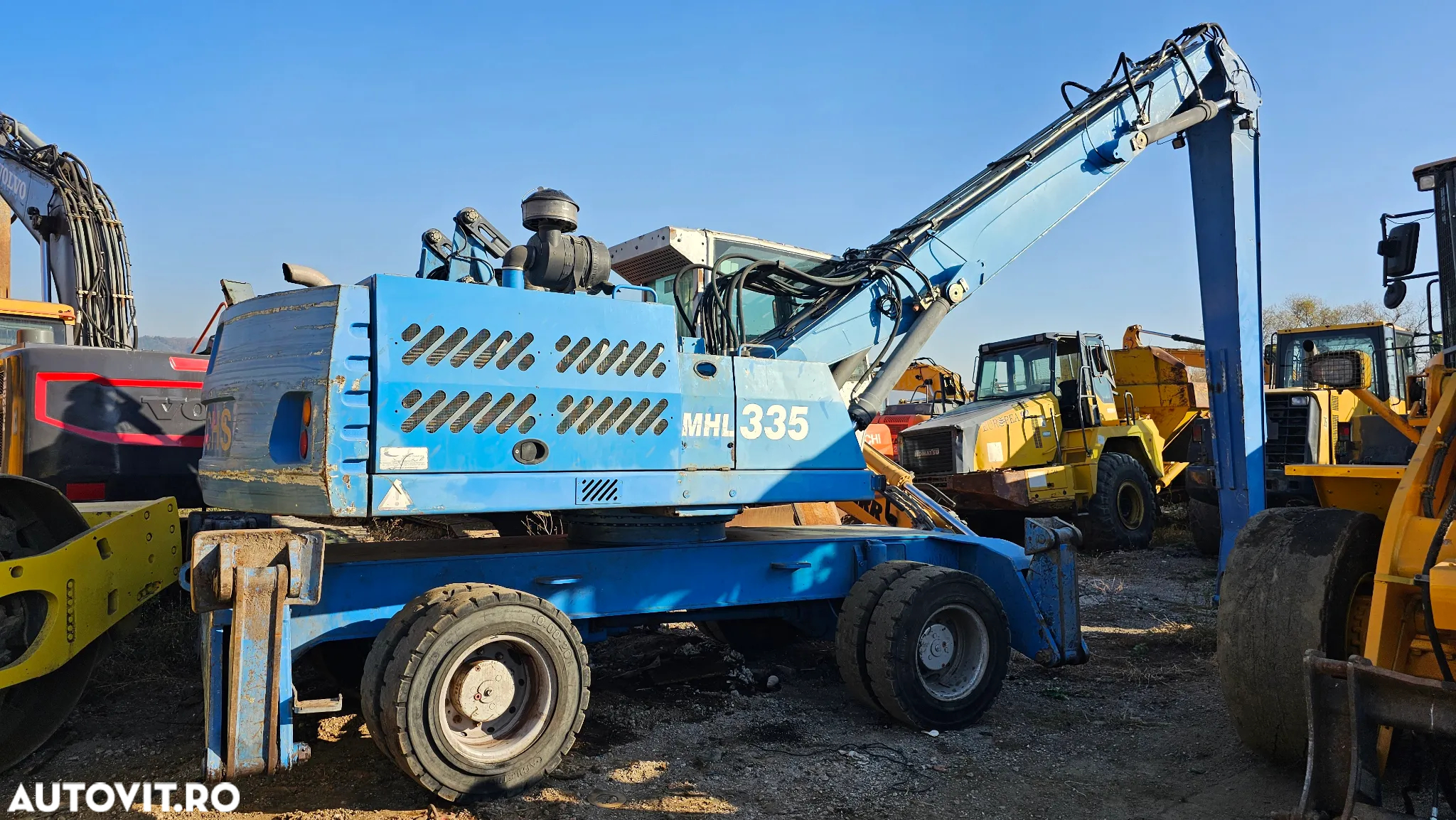 Fuchs MHL 335 Terex Excavator pe roti - 3