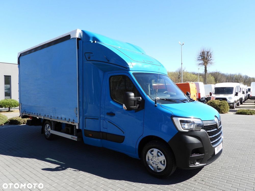 Renault MASTER PLANDEKA WINDA 8 PALET WEBASTO TEMPOMAT LEDY PNEUMATYKA KLIMATYZACJA  165KM - 5
