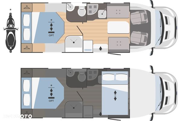 Rimor KILIG 66 Plus Face to Face NOWY Queen Bed Automat Doposażony ACC Tempomat Kamera FV23% Model 2027 - 9