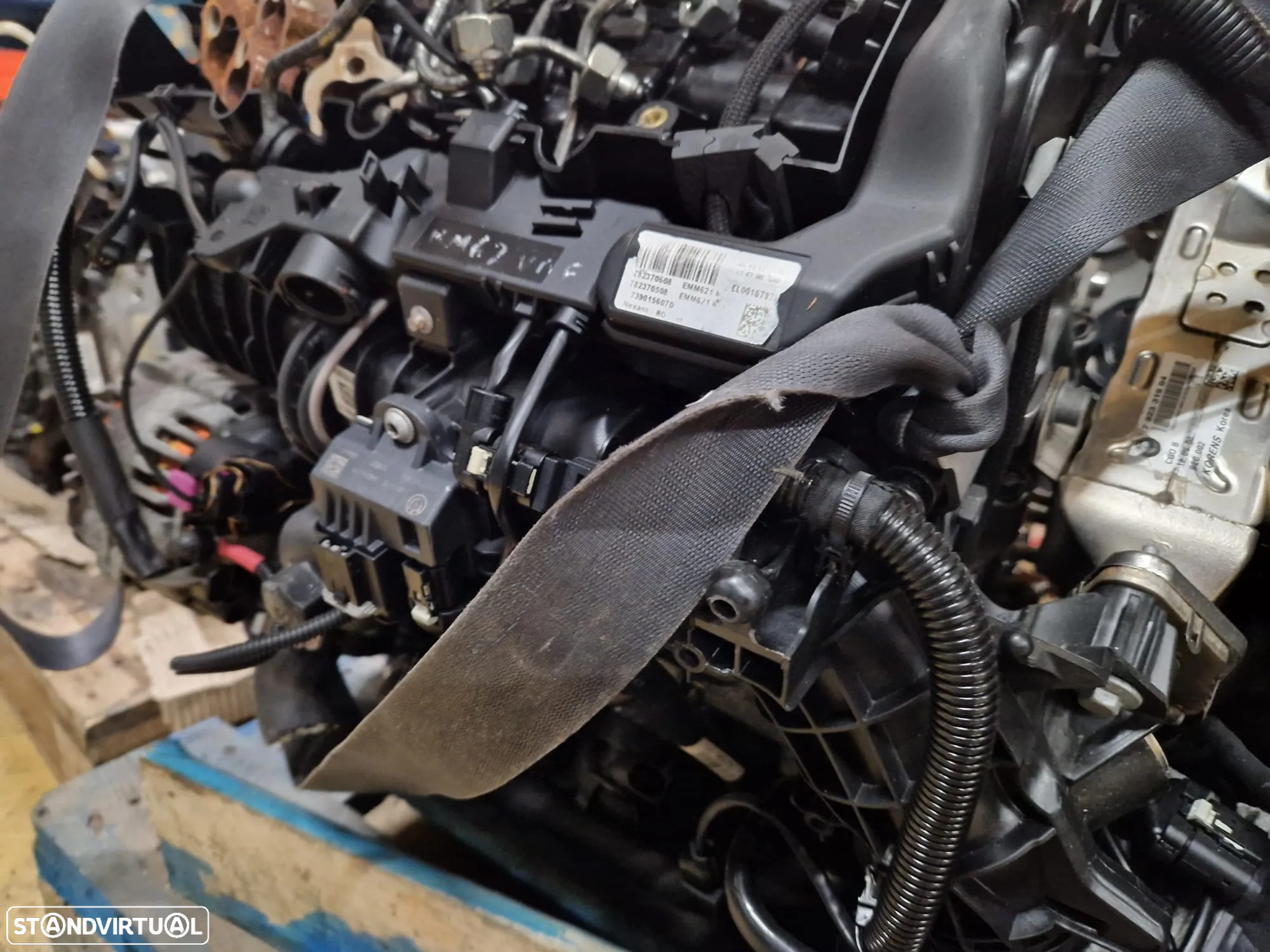 Motor usado para peças N47C16A MINI ONE COOPER D R56 R55 R57 LCI BMW - 3
