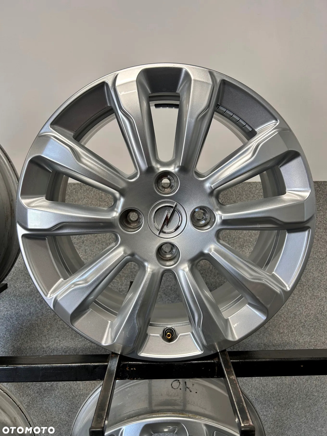 4 FELGI ALU. OPEL MOKKA B, CORSA F, PEUGEOT 208,C3,DS3 16'' 6,5J ET32 GM: OP00126 K4, 9835097280 - 5