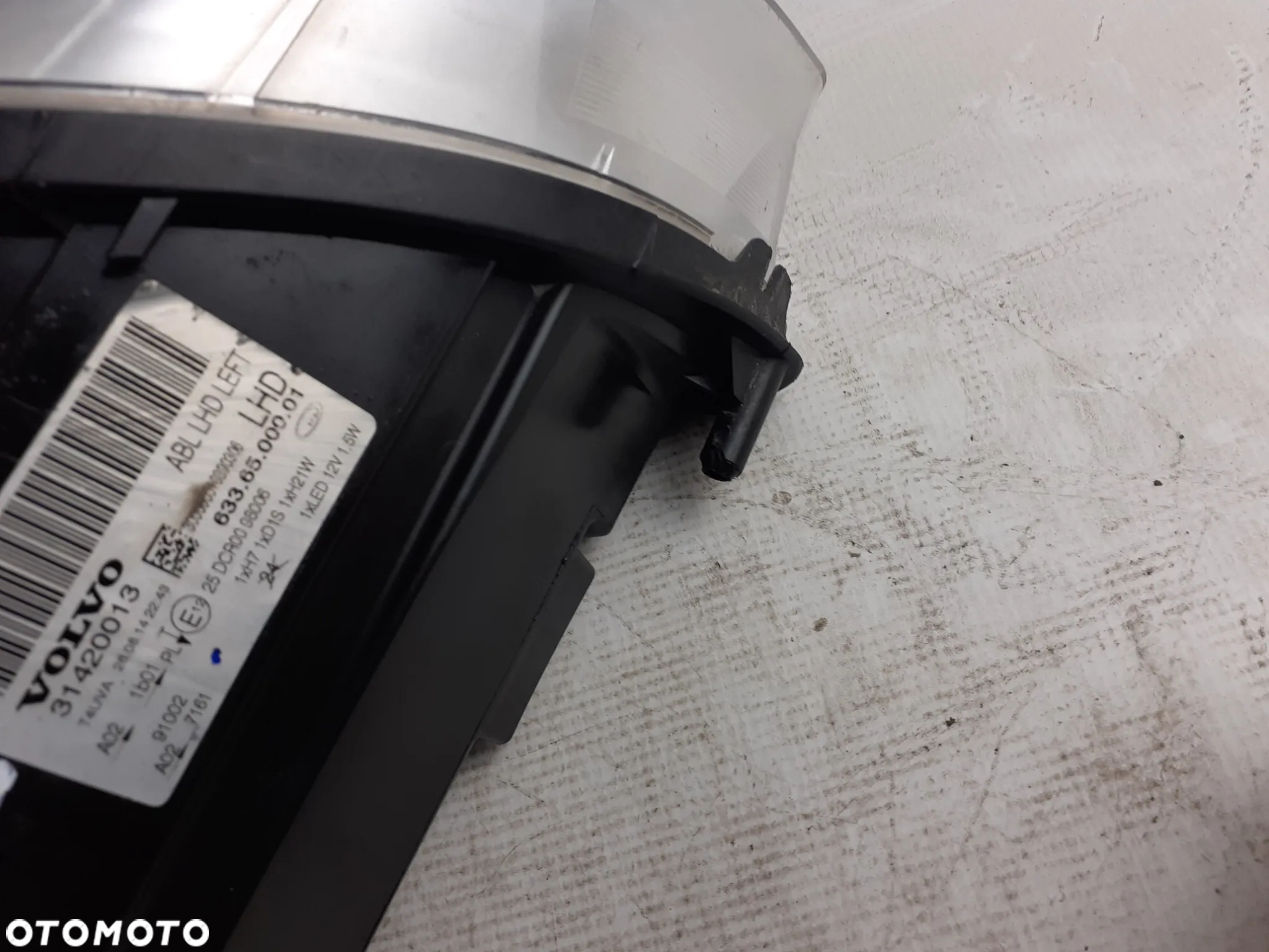 Lampa lewa V70 S80 ksenon - 5