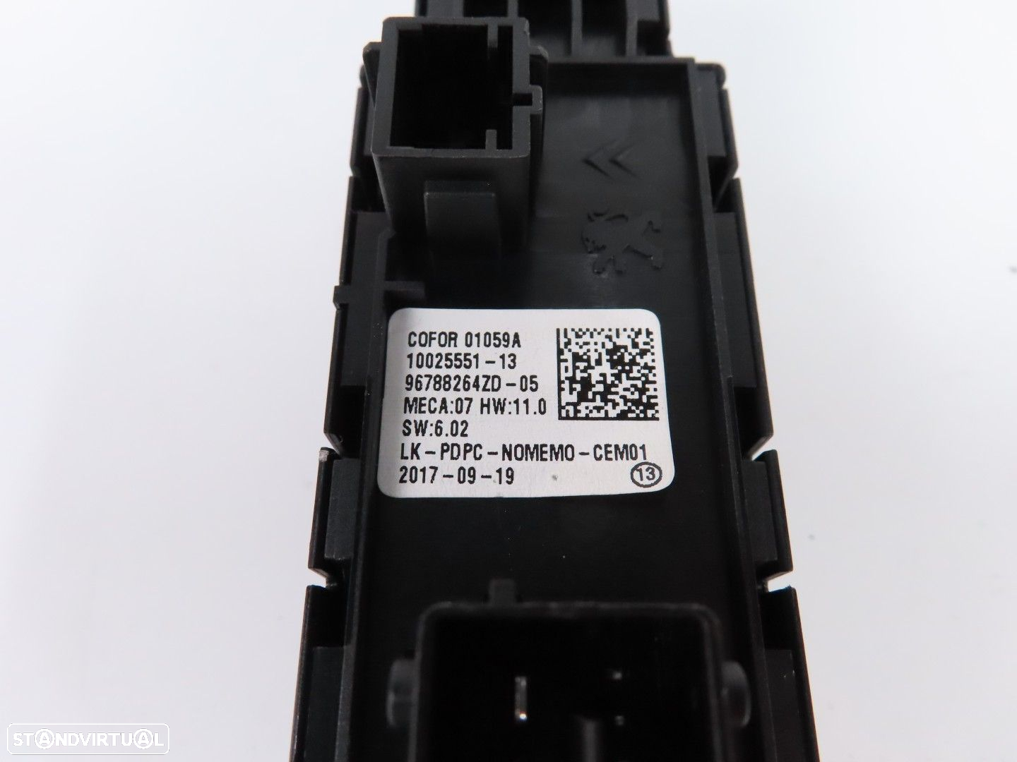 Interruptor / Botão vidros Esquerdo/Frente Usado / Original CITROEN C4 Picasso I... - 3
