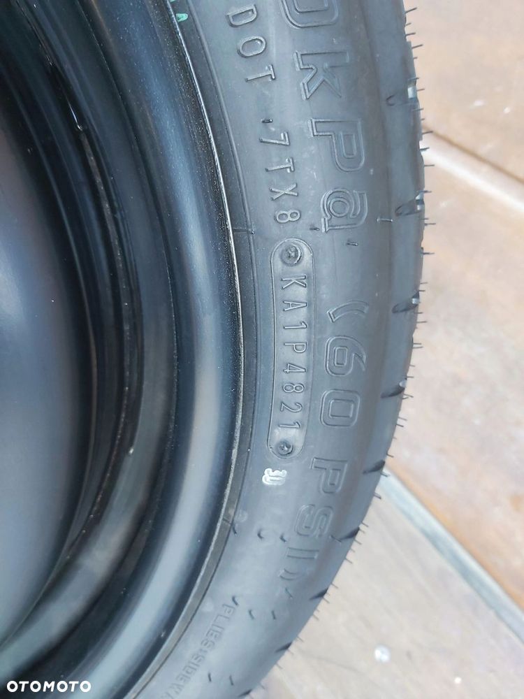 Toyota Yaris IV 1,5 hybryda dojazdówka koło dojazdowe 125/70 D16 - 3