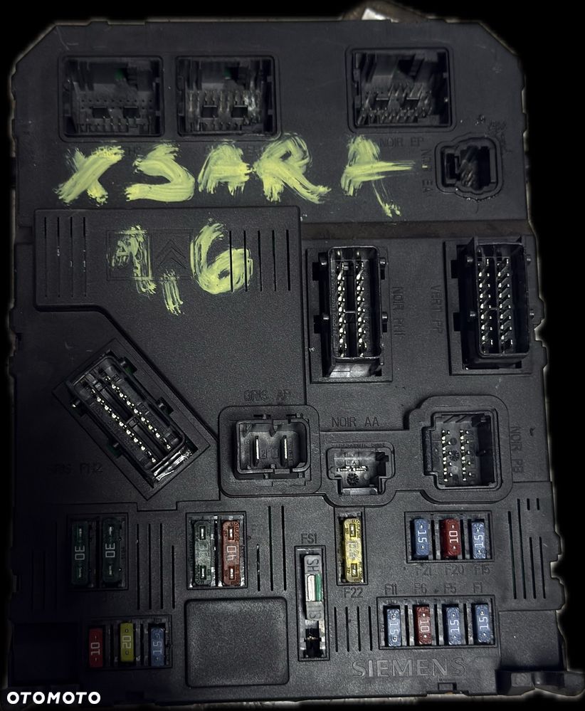 CITROEN XSARA SKRZYNKA BEZPIECZNIKÓW BSI BSM - 1