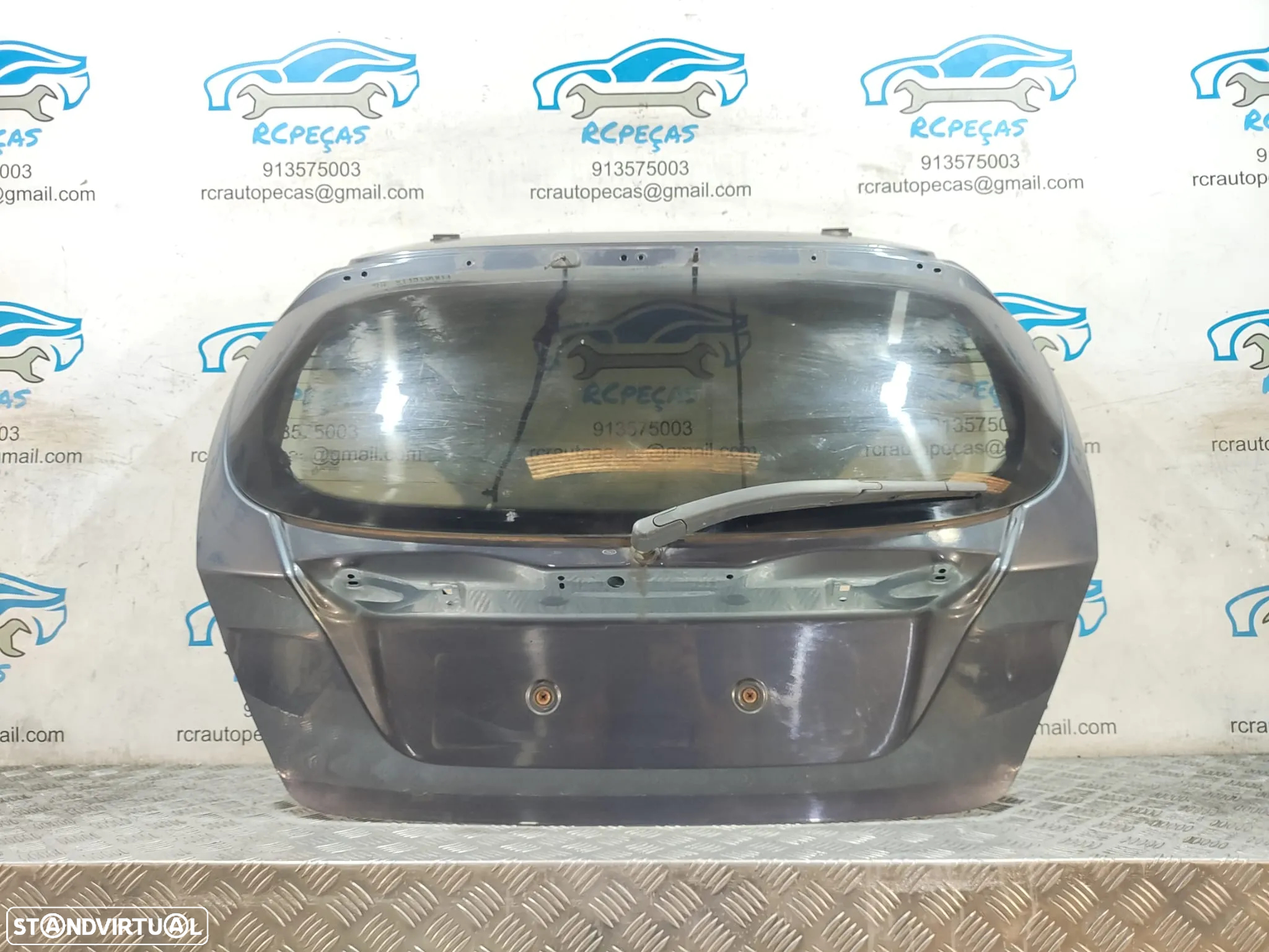Porta / Tampa da Mala Ford Fiesta VI 6 MK6 em Cinza / Cinzento - 5