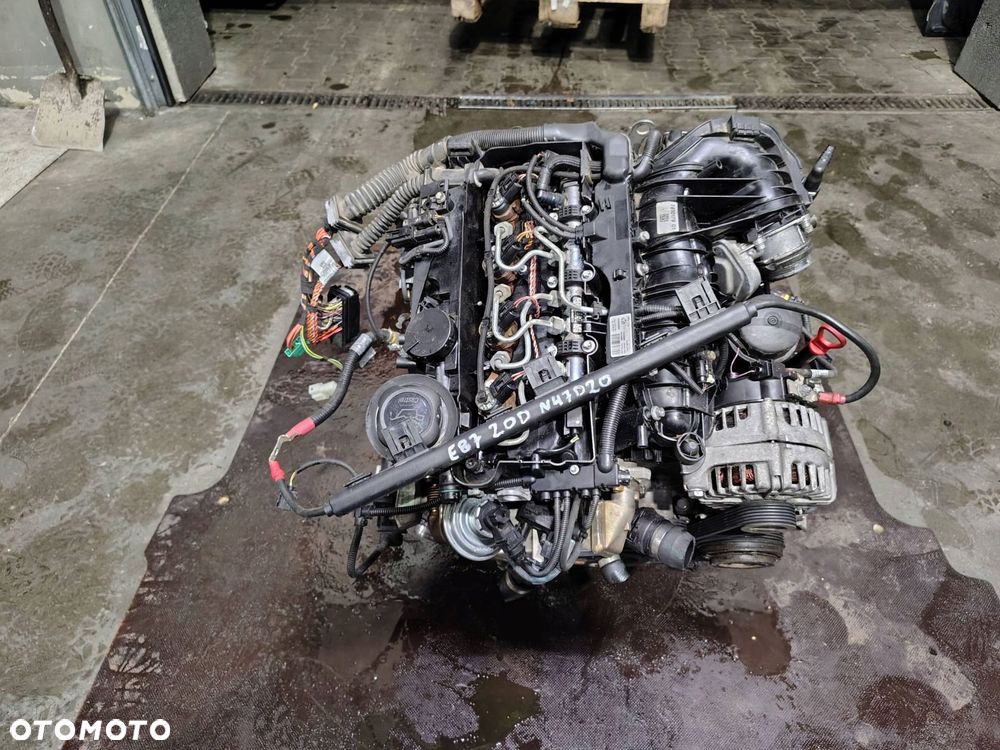 SILNIK KOMPLETNY N47D20 BMW SERIA 1 I E87 2.0 D 116 D 89 TYŚ KM - 6