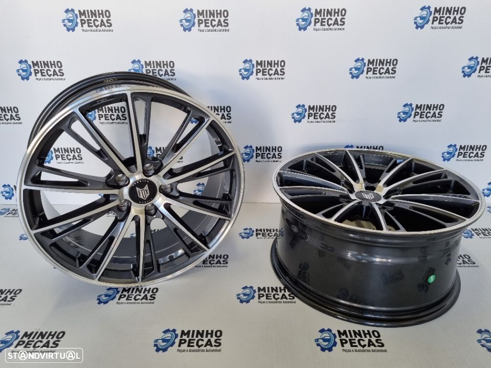 Jantes FOX Omega em 19 GunMetal Polido (5x120) - 5