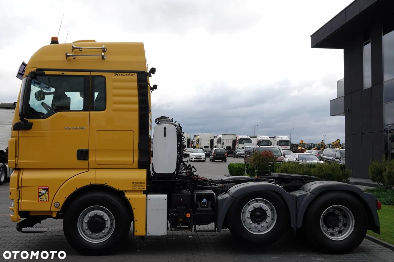 MAN TGX 26.540 / 6x2 / 6X4 /  PUSHER / HYDRAULIKA  / KLIMA POSTOJOWA  / OŚ PODNOSZONA i SKRĘTNA  / MANUAL / 3 osiowy ciągnik siodłowy- - 5