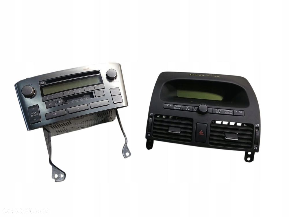 radio cd kaseta wyświetlacz toyota avensis t25 86120-05080 - 1