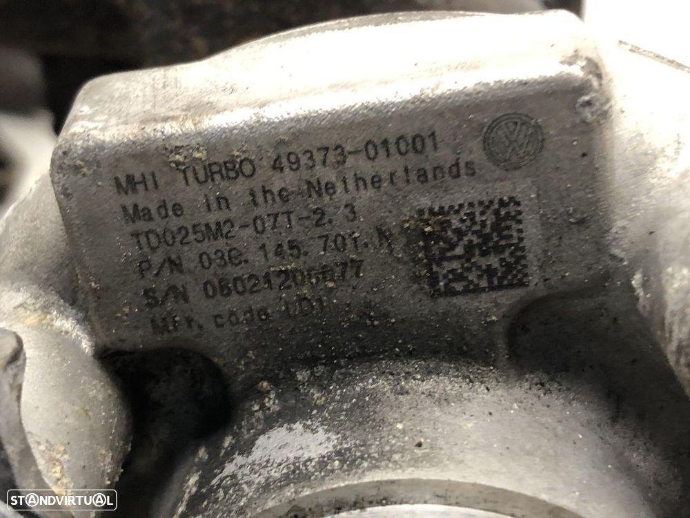 Turbo VW GOLF V (1K1) 1.4 TSI 2006 - 2008 REF. 49373-01001 MOTOR CAXA - 6