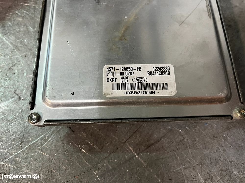 CENTRALINA DO MOTOR FORD MONDEO III 2.0TDCI 4S71-12A650-FB 12243380 R0411C020B - 4