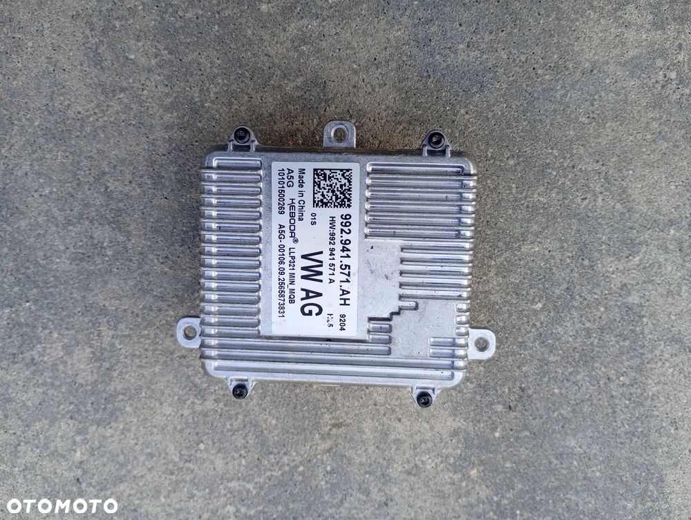 PRZETWORNICA MODUŁ LED 992941571AH VW AUDI SKODA SEAT ORYGINAŁ REFLEKTORA - 4