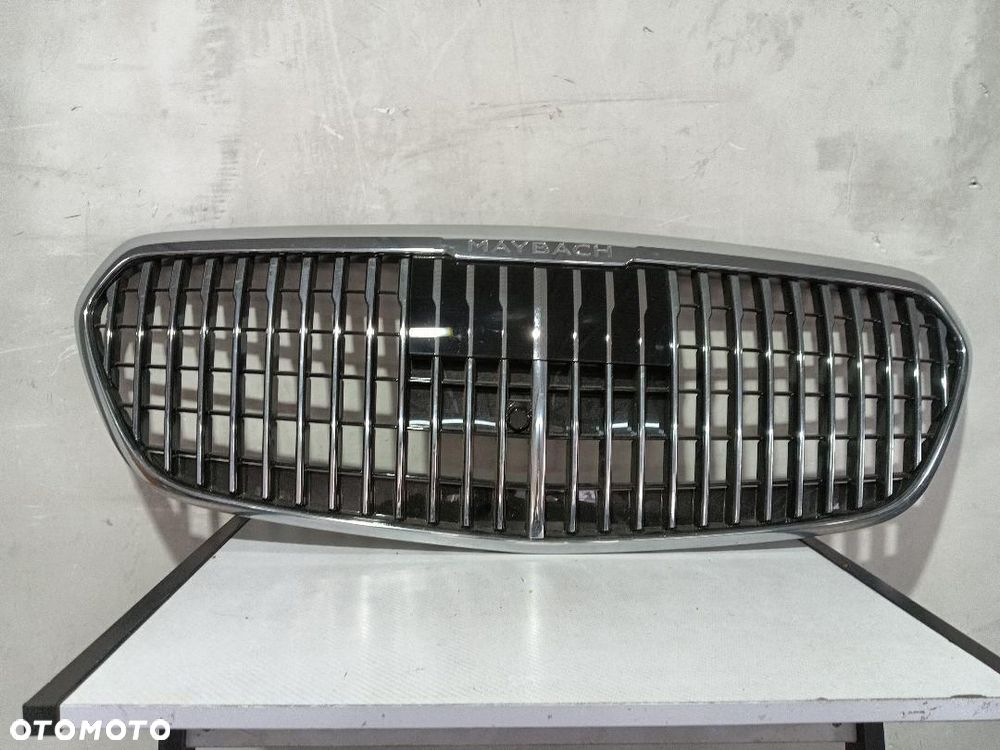 GRILL ZDERZAKA PRZÓD PRZEDNI MERCEDES S KLASA W223 MAYBACH 90240761700 - 1