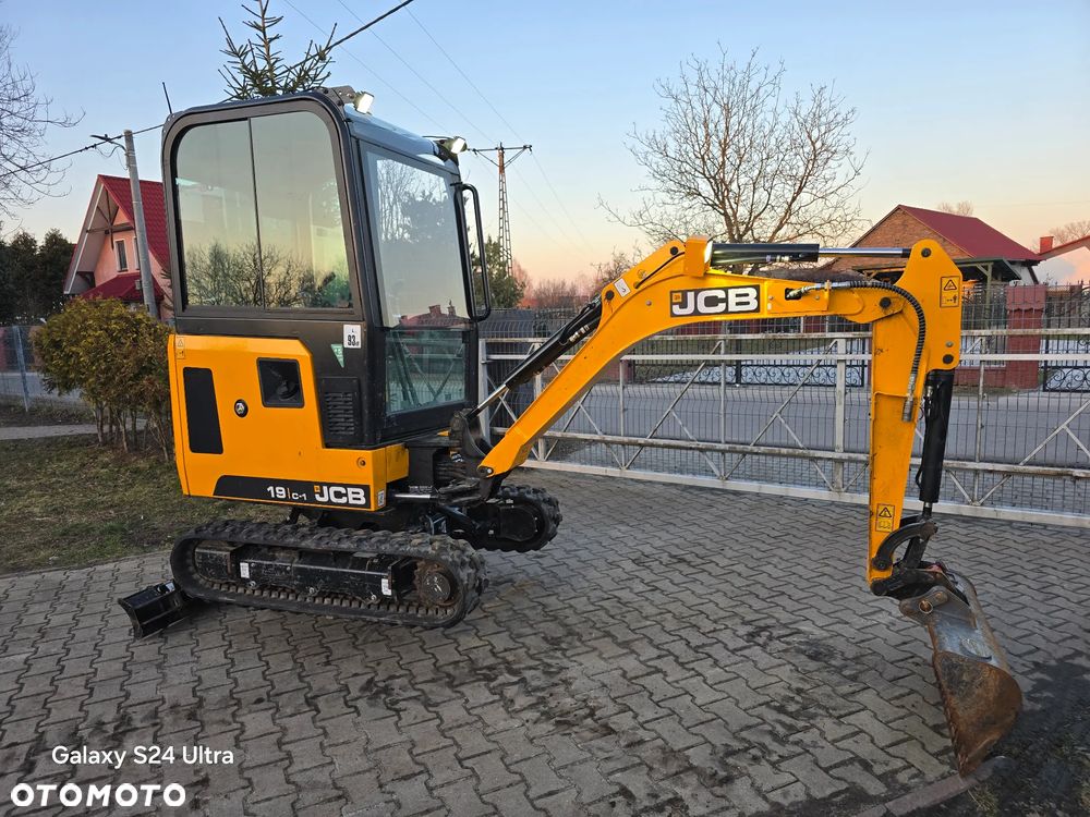 JCB 19c-1 NOWOŚĆ 2025 rok + MŁOT JCB + 2 ŁYŻKI - 9