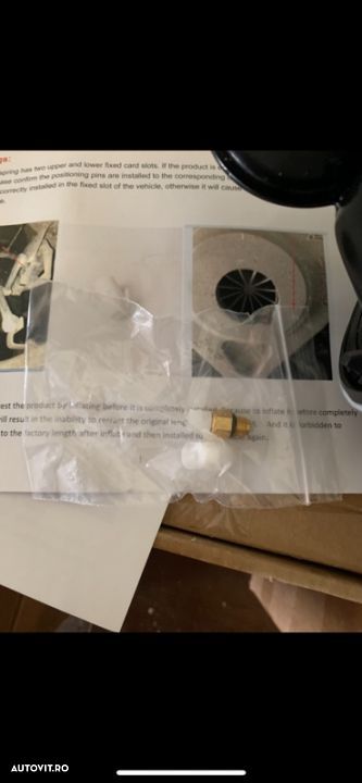 Perna aer fata stanga dreapta mercedes w211 e class w219 cls - 1