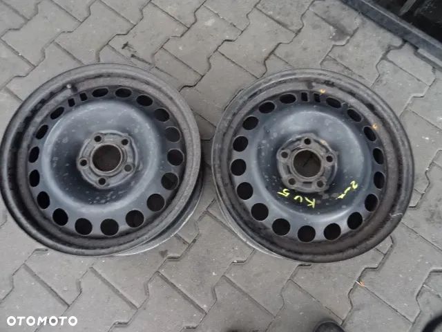 5x110x65 6,5Jx16 ET37 OPEL SAAB stalowe 16 -2 sztuki - 1