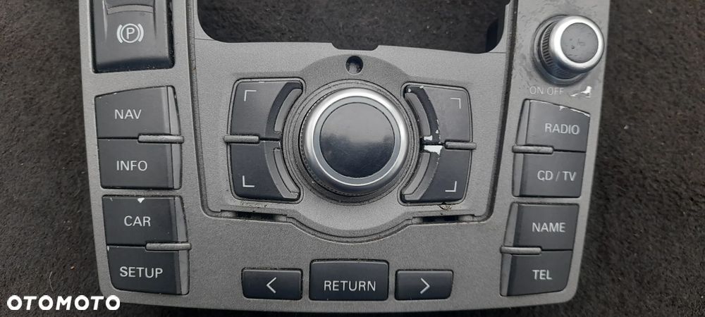 Panel sterowania MMI Audi a6 c6 q7 włącznik hamulca ręcznego 4F1919610J 4F0910609 MMIC6LL/EC - 3