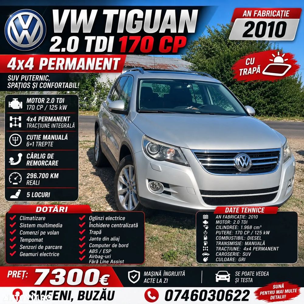 Volkswagen Tiguan 2.0 TDI DPF 4Motion Track&Field - 1