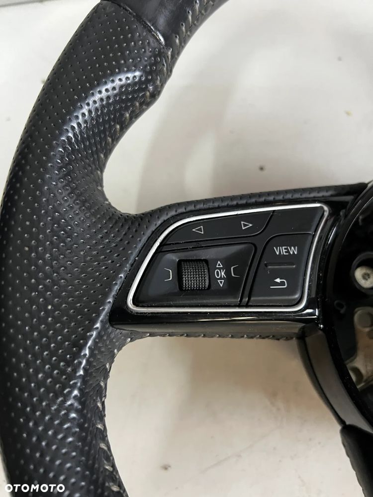 KIEROWNICA SKÓRA AUDI A4 S4 B9 A5 S5 F5 S-LINE 8W0419091P * - 2