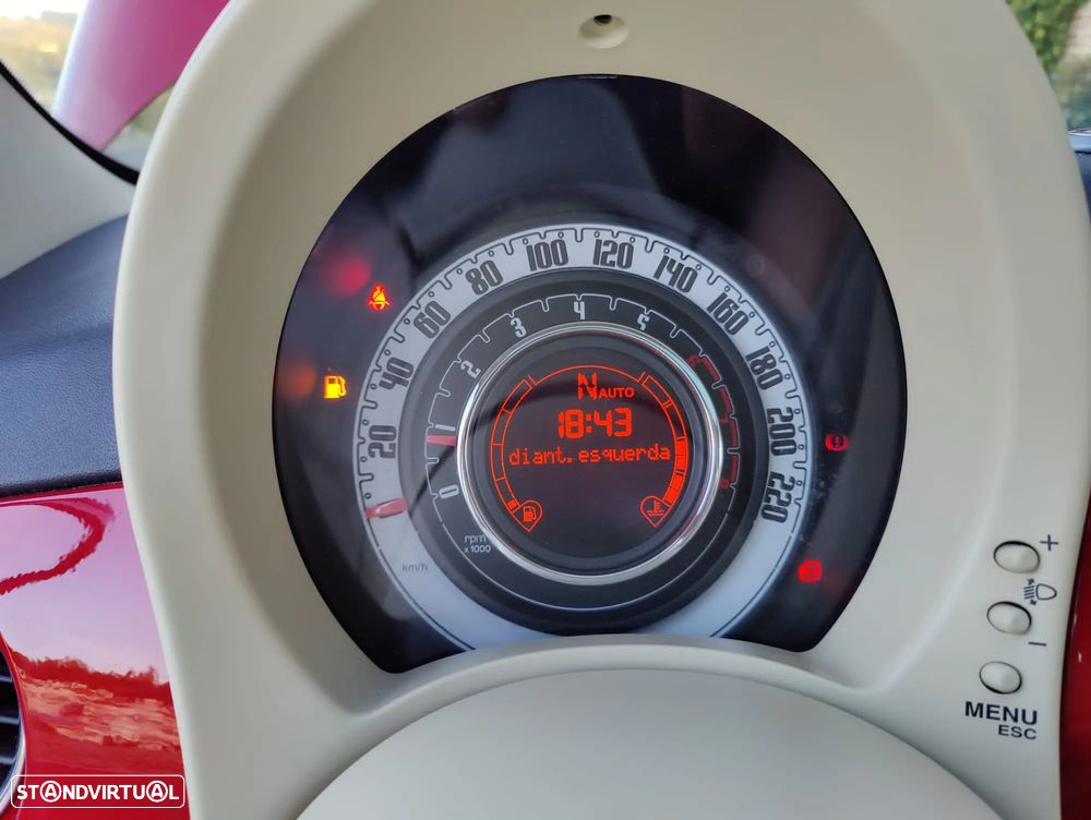 Fiat 500 1.2 8V Dualogic Lounge - 6