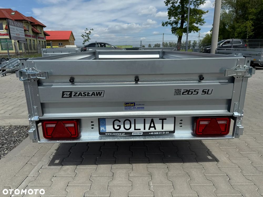 Zaslaw 265SU uchylna przyczepka 265x131x35cm przyczepy - 6