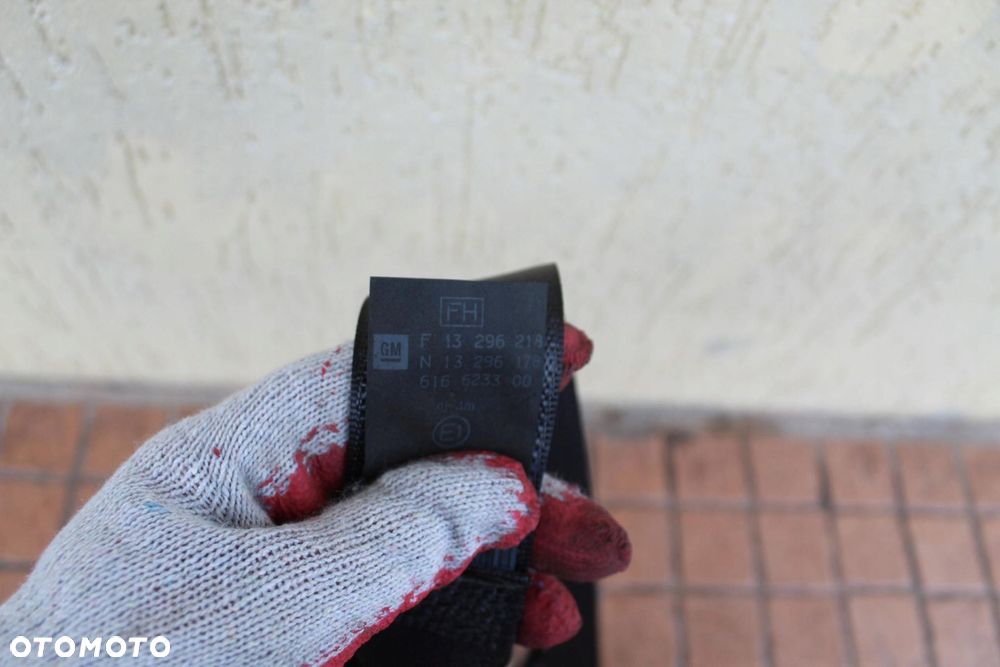 PAS BEZPIECZEŃSTWA PRAWY TYŁ OPEL ASTRA H 13296219 - 4