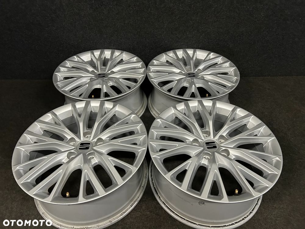 Alufelgi Seat Leon IV, III, Ateca, VW Golf 7, 8, Caddy, Sportsvan 17 cali 5x112 4szt. ładne! - 4