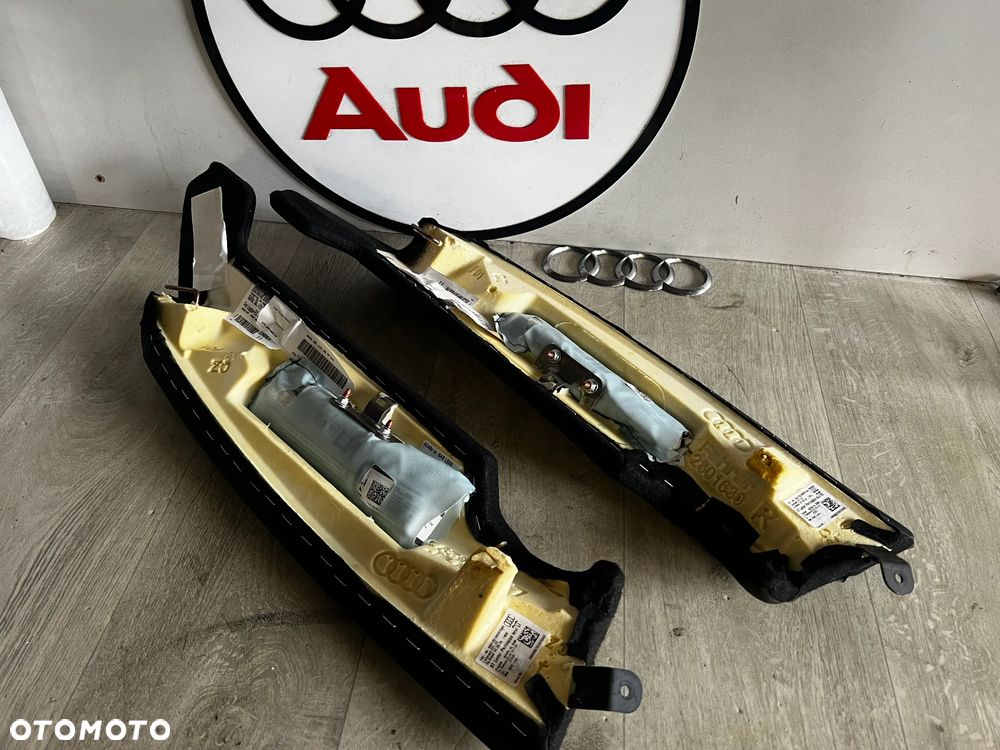 BOCZEK SKÓRA PODUSZKA AIRBAG LEWY PRAWY TYŁ KANAPY AUDI A4 B9 8W 8W0885701H 8W0880441D 8W0885702H 8W0880442D - 1