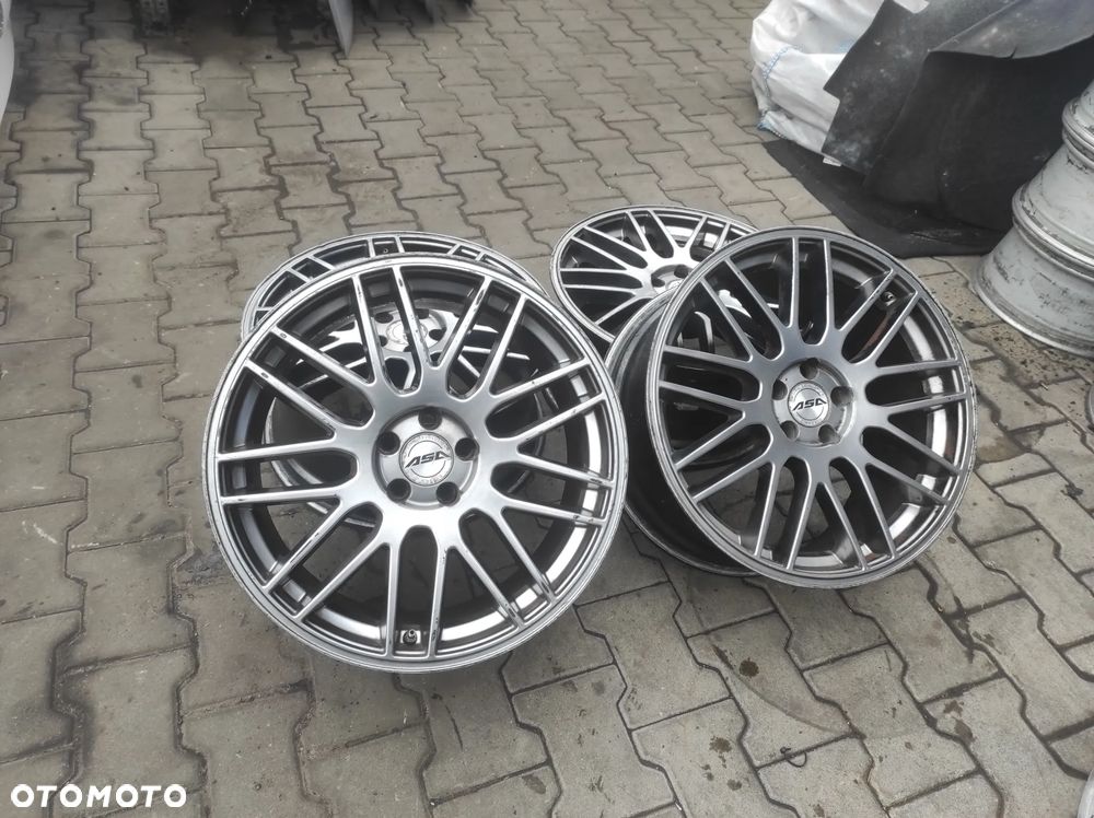 FELGI ALUMNIOWE ALUFELGI FELGI KOŁA 5X100 R18 8.5J ET35 KOMPLET SEAT LEON 1 TOLEDO 2 4 SKODA FABIA 2 3 ROOMASTER PRAKTIK VW GOLF 4 BORA AUDI A3 8L TT 8N  WYSYŁKA !!!! - 1