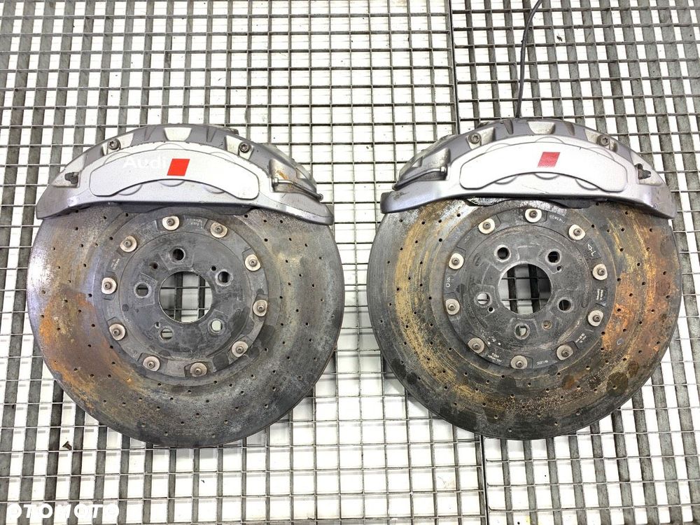 ZACISKI PRZÓD TYŁ KOMPLET SWAP CERAMIKA  AUDI A7 Sportback (4GA, 4GF) 2010 - 2018 RS7 quattro 412 - 2