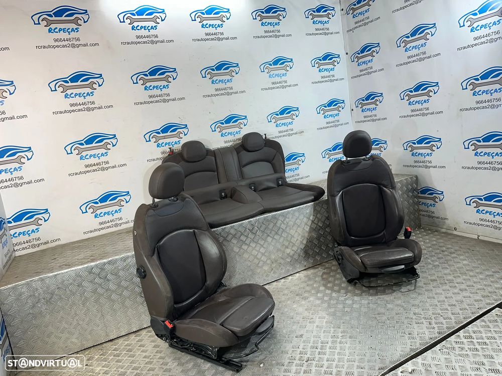 .Conjunto Bancos Originais Pele Mini Cooper One F56 2 Portas F54 Clubman 2013 - 2024 - 3