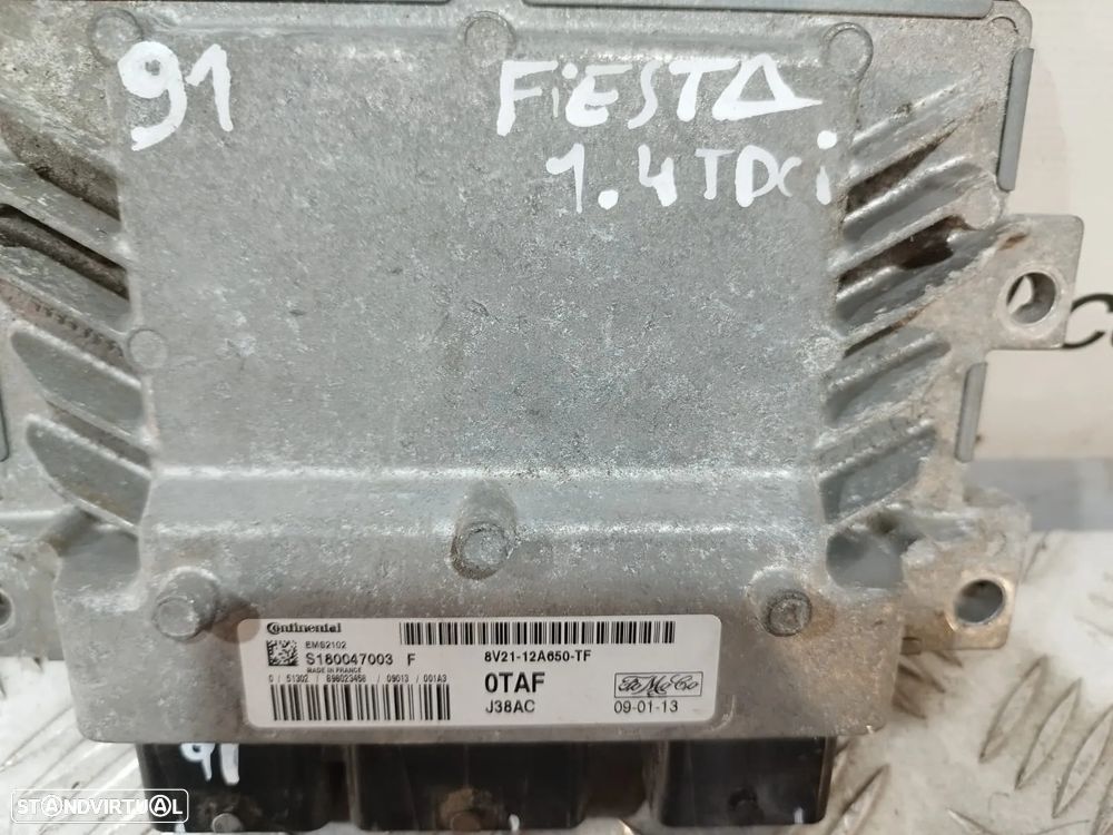 Centralina ECU motor Continental Ford Fiesta 1.4i - 4