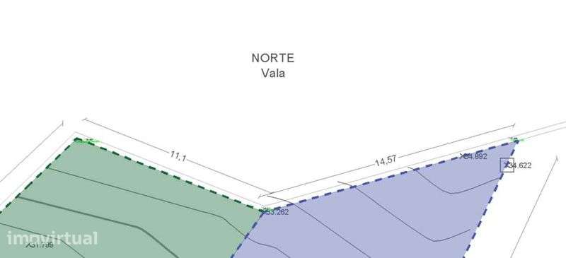 Vendo 2 Terrenos, com 1.140 m2 e Frente 23 metros CADA UM - Grande imagem: 2/10