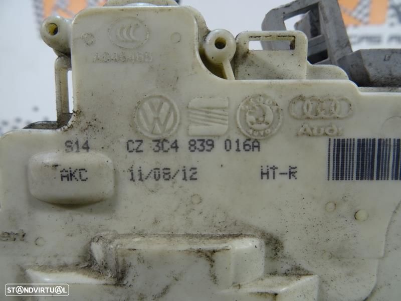 Fecho Da Porta Trás Direita Volkswagen Passat Variant (365)  3C4839016 - 7