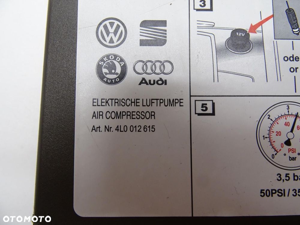 KOMPRESOR POMPKA DO KÓŁ KOŁA 4L0012615 AUDI Q5 8R - 7