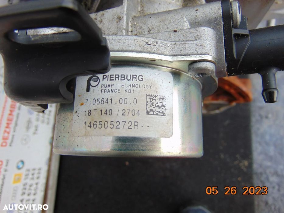 Pompa vacuum Renault 1.5 euro 6 MEgane 4 Clio 4 Kangoo pompa tandem a. - 2