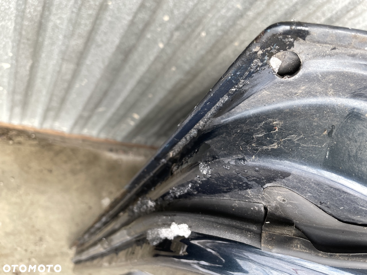 MERCEDES ML 163 drzwi przednie przod szyba zamek listwa granatowe 189 - 10