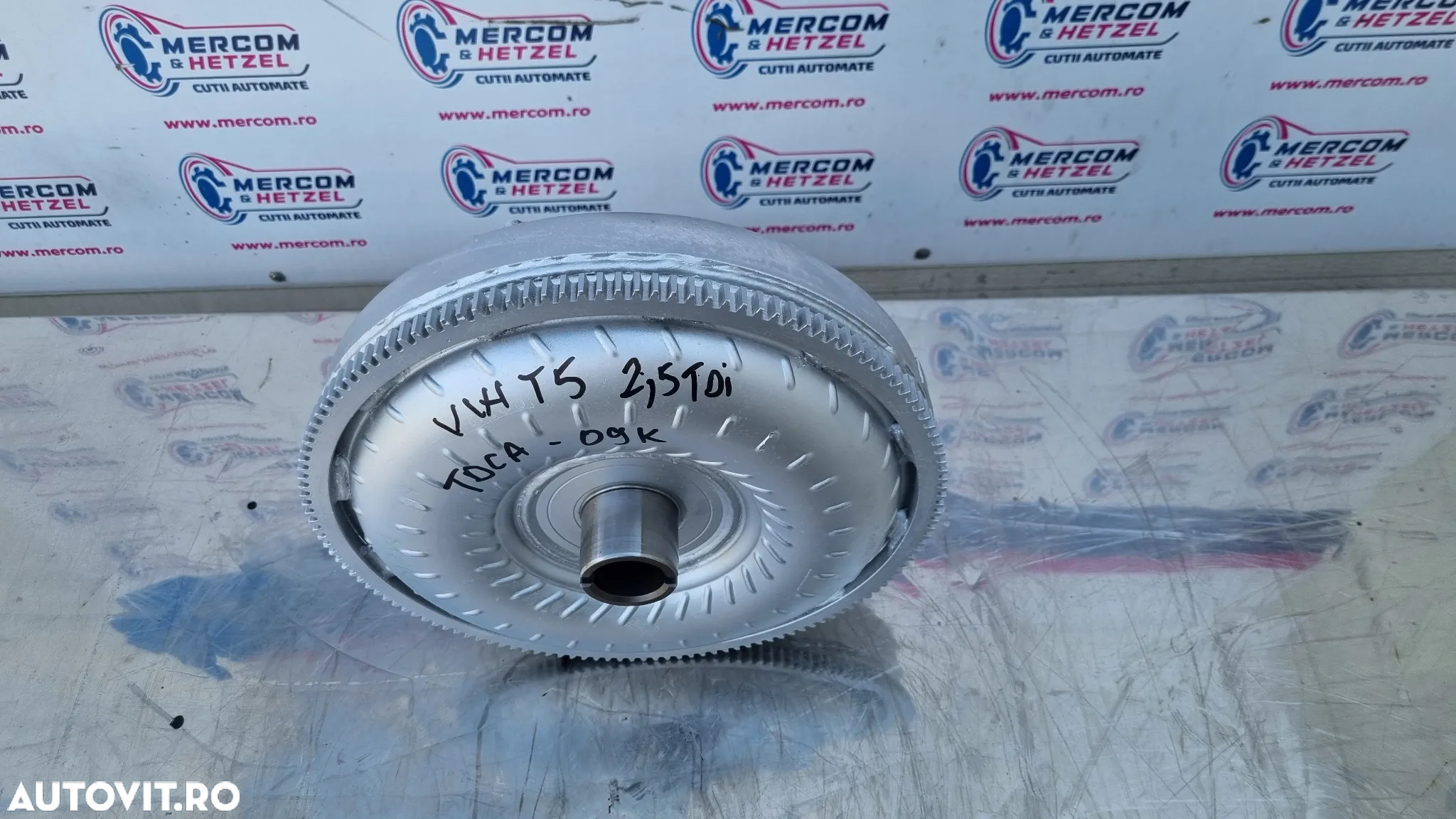 Convertizor TDCA 46A050 46A080 09K323571D AISIN TF60SN 09K / VW T5 Transporter / Multivan / Caravelle / 2.5TDI / 2006 + - 3