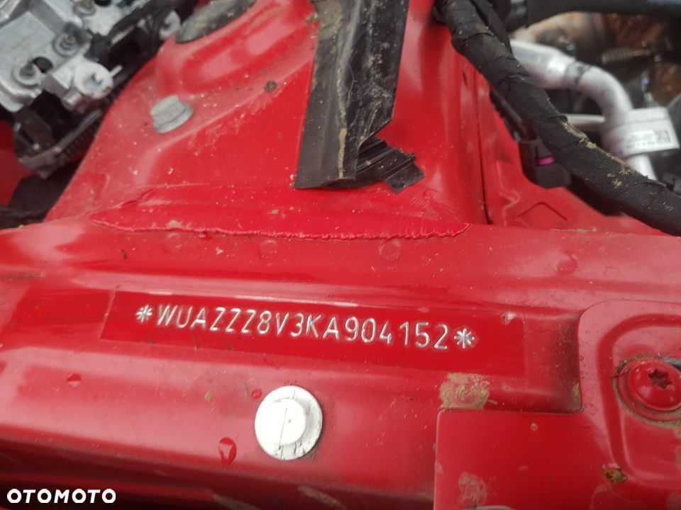 Karoseria goła uszkodzona dokumenty Audi RS3 8V 2.5 - 1