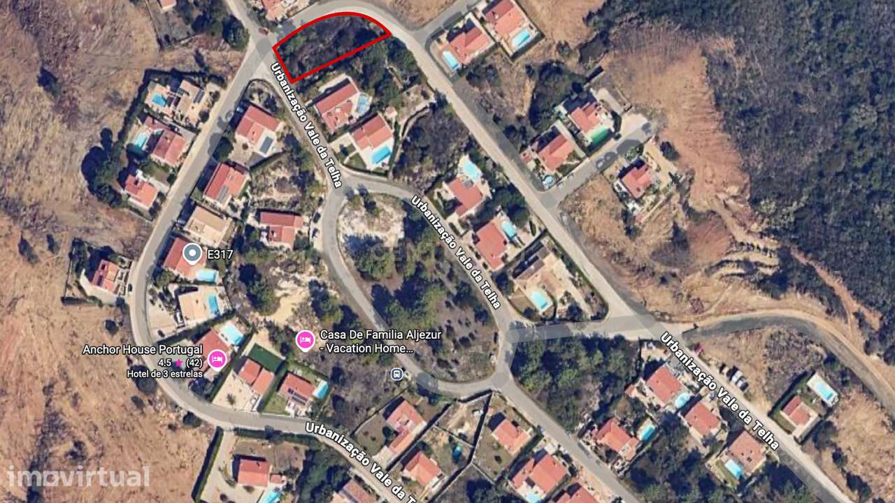 Terreno Urbano para Construção em Vale da Telha | Aljezur - Grande imagem: 2/3