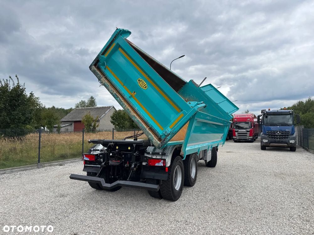 MAN TGS 33.440, 6x6, MEILLER KIPPER - BORDMATIC - 10