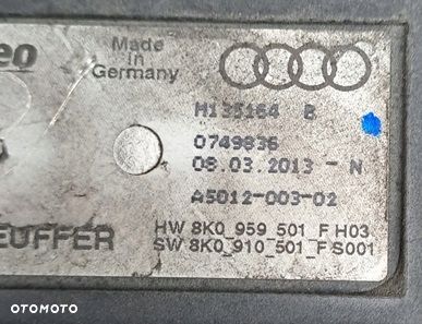 audi a4 b8 a5 8t q5 8r sterownik moduł wentylatora 8k0959501f - 2