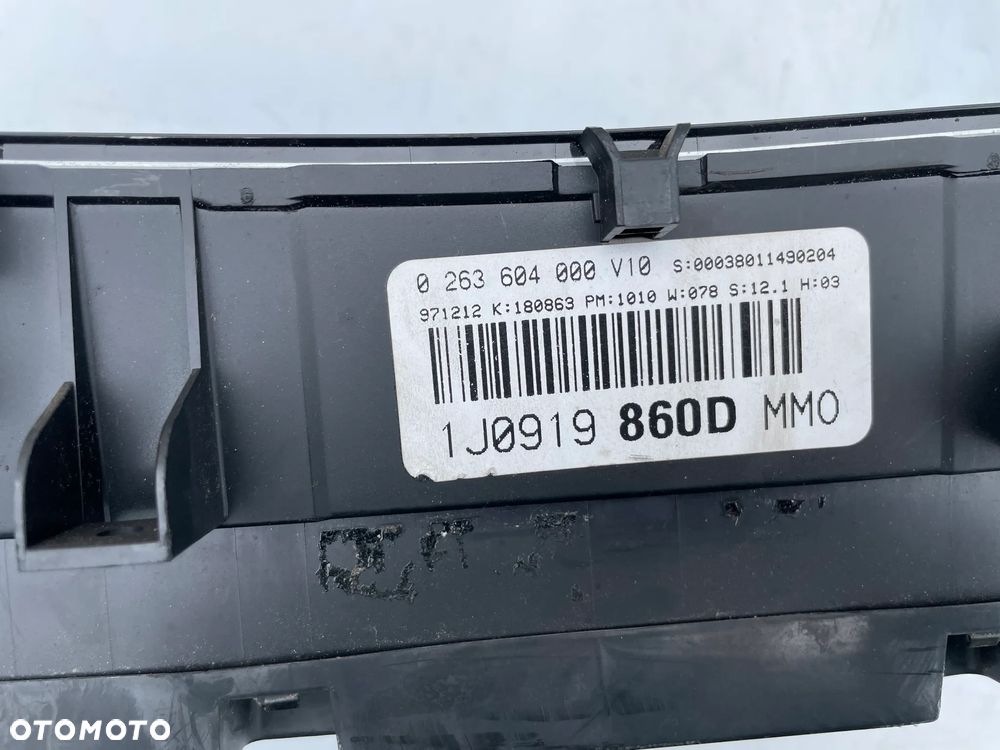 LICZNIK ZEGARY 1J0919860D VW GOLF IV BORA - 3