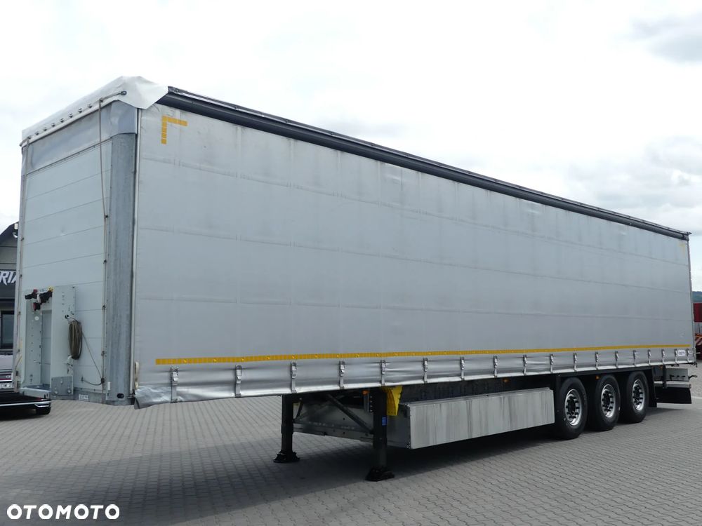 Schmitz Cargobull FIRANKA / OŚ PODNOSZONA / KOSZ PALETOWY / STANDARD / - 3